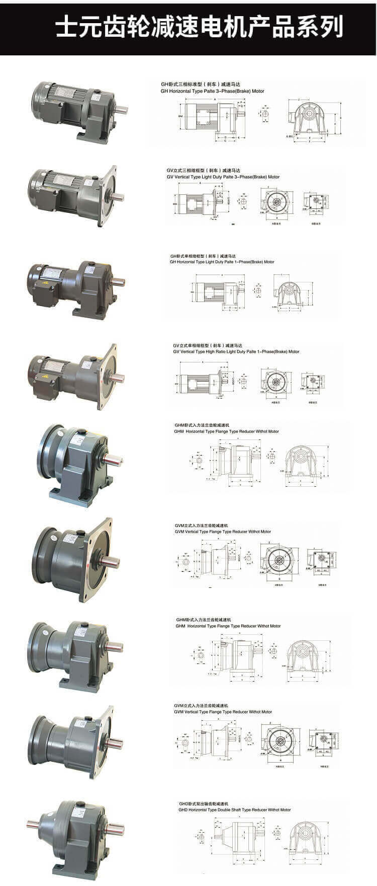 臺(tái)灣士元齒輪減速電機(jī)-蘇州邁傳